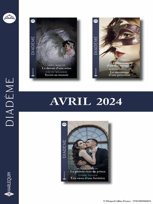 cover image of Pack mensuel Diadème--6 romans (Avril 2024)